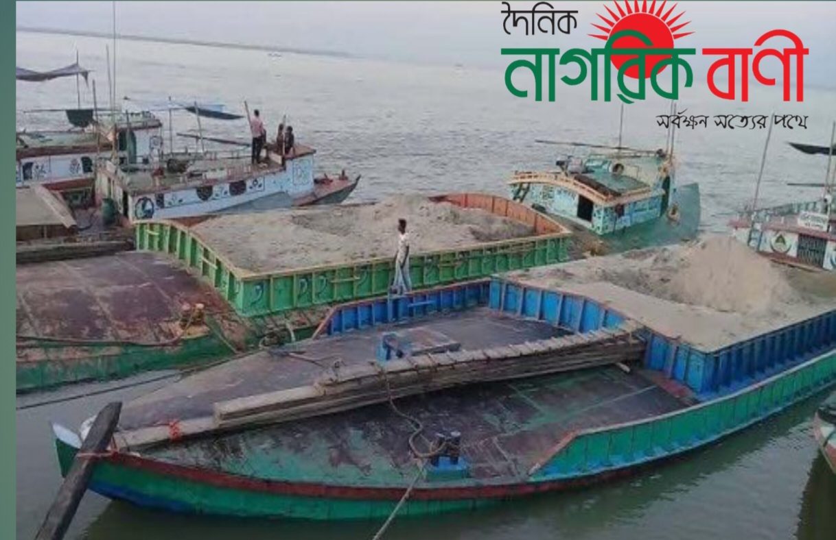 মুন্সীগঞ্জে সরকার বদলে চাঁদাবাজির দখল নিতে বাল্কহেড চালকদের মারধর