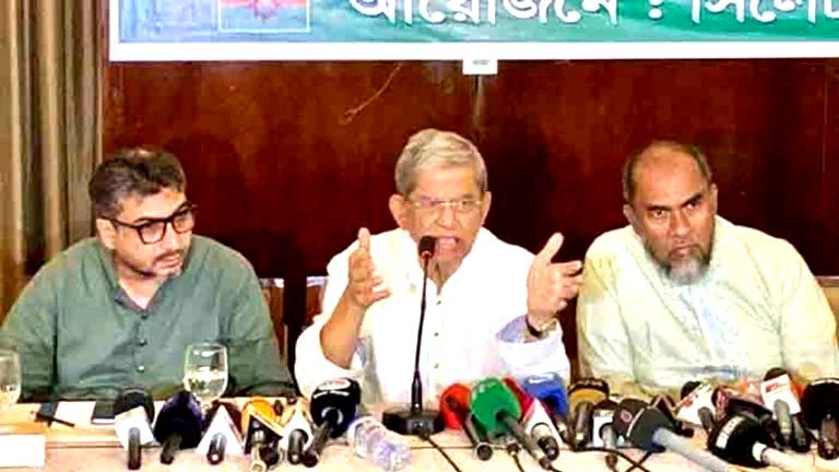 নির্বাচনের জন্য যৌক্তিক সময় দিতে চাই, অনির্দিষ্টকাল নয় : ফখরুল