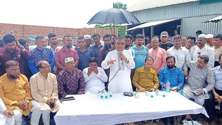 মেঘনা উপজেলা আমাদের অনুমতি ছাড়া মানববন্ধন – সভা হবে না: অধ্যক্ষ সেলিম ভূঁইয়া