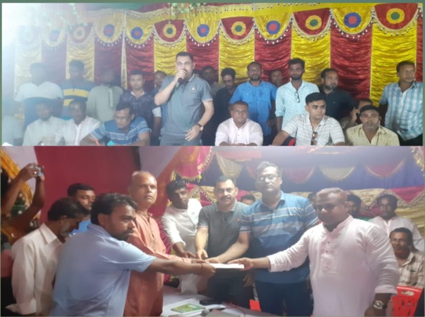 চালুয়াহাটি ইউনিয়নের বিভিন্ন পূজামন্ডপ পরিদর্শন করলেন বিএনপির নেতা কামরুজ্জামান শাহীন