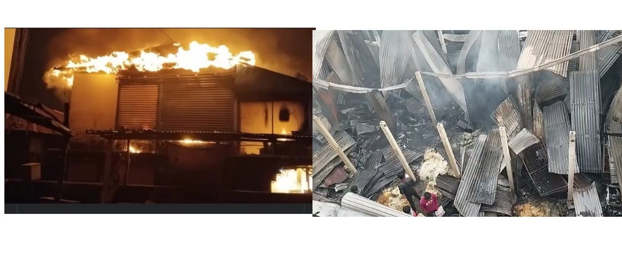 গজারিয়া ভাটেরচর বাসস্ট্যান্ডে বাজারে ভয়াবহ আগুন, ৩০ দোকান পুড়ে ছাই