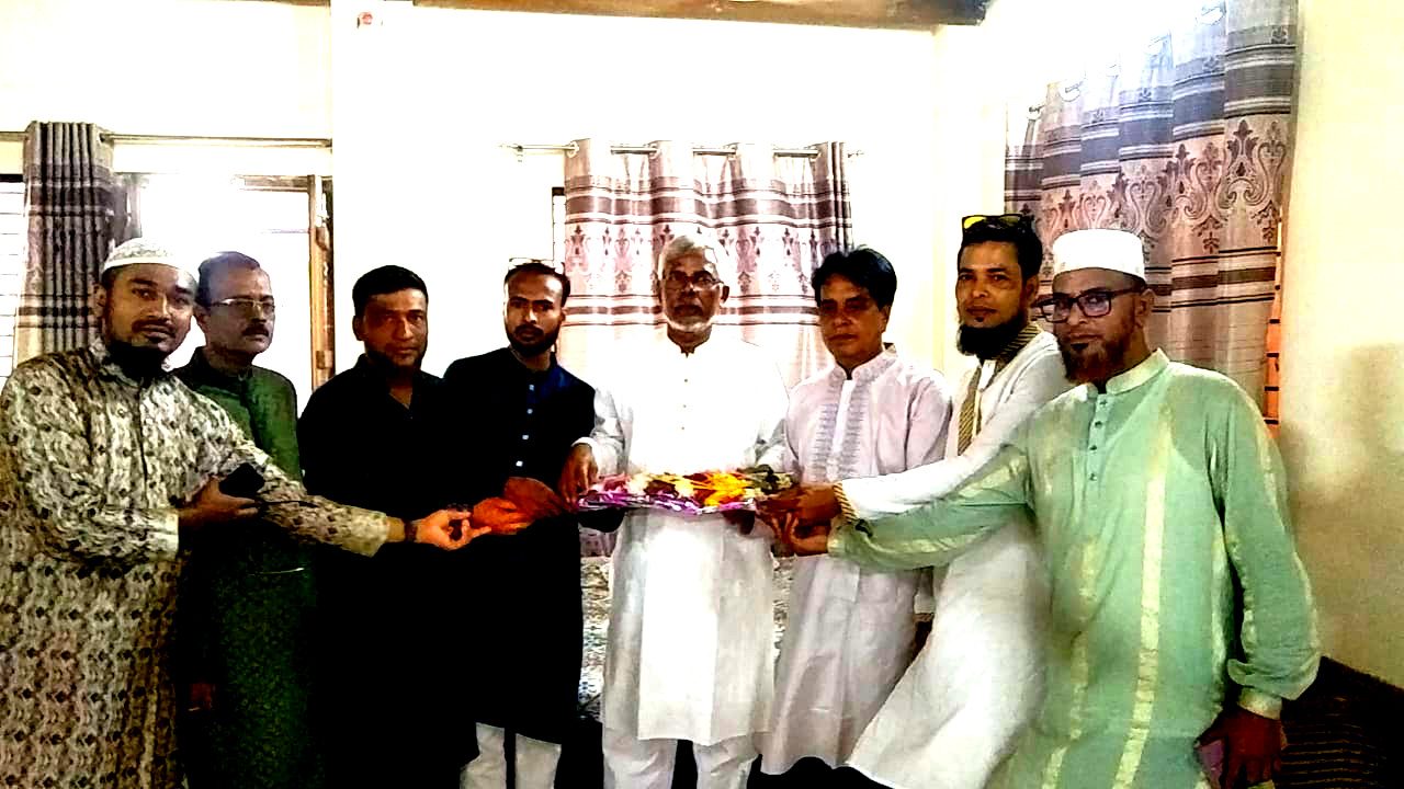 জিয়াউর রহমান সমাজকল্যাণ পরিষদের নতুন কমিটির সৌজন্য সাক্ষাৎ  ‎