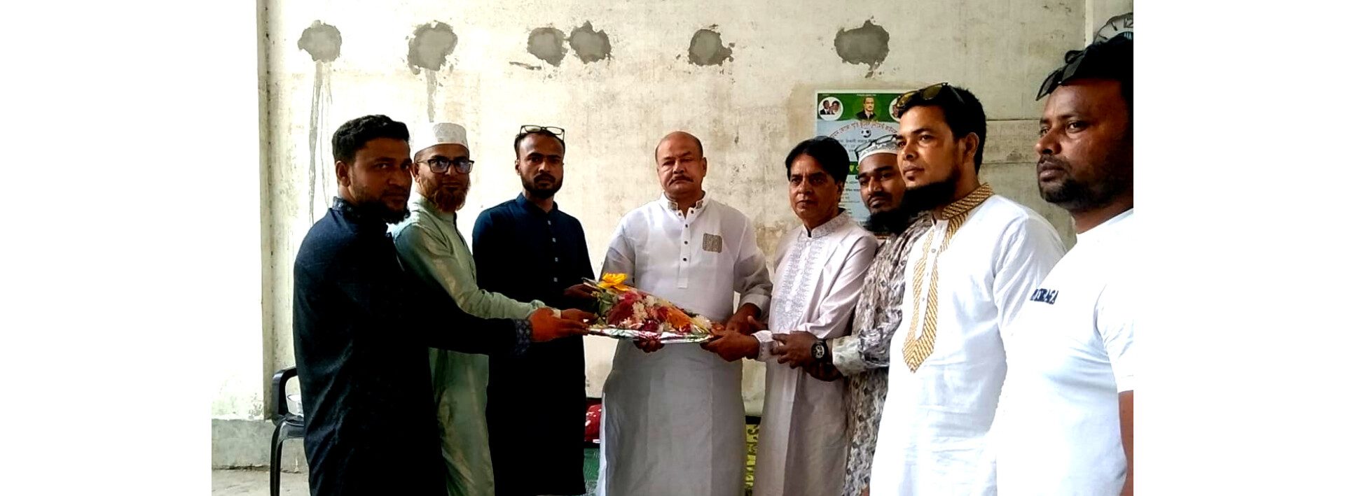 জিয়াউর রহমান সমাজকল্যাণ পরিষদের নতুন কমিটির সৌজন্য সাক্ষাৎ