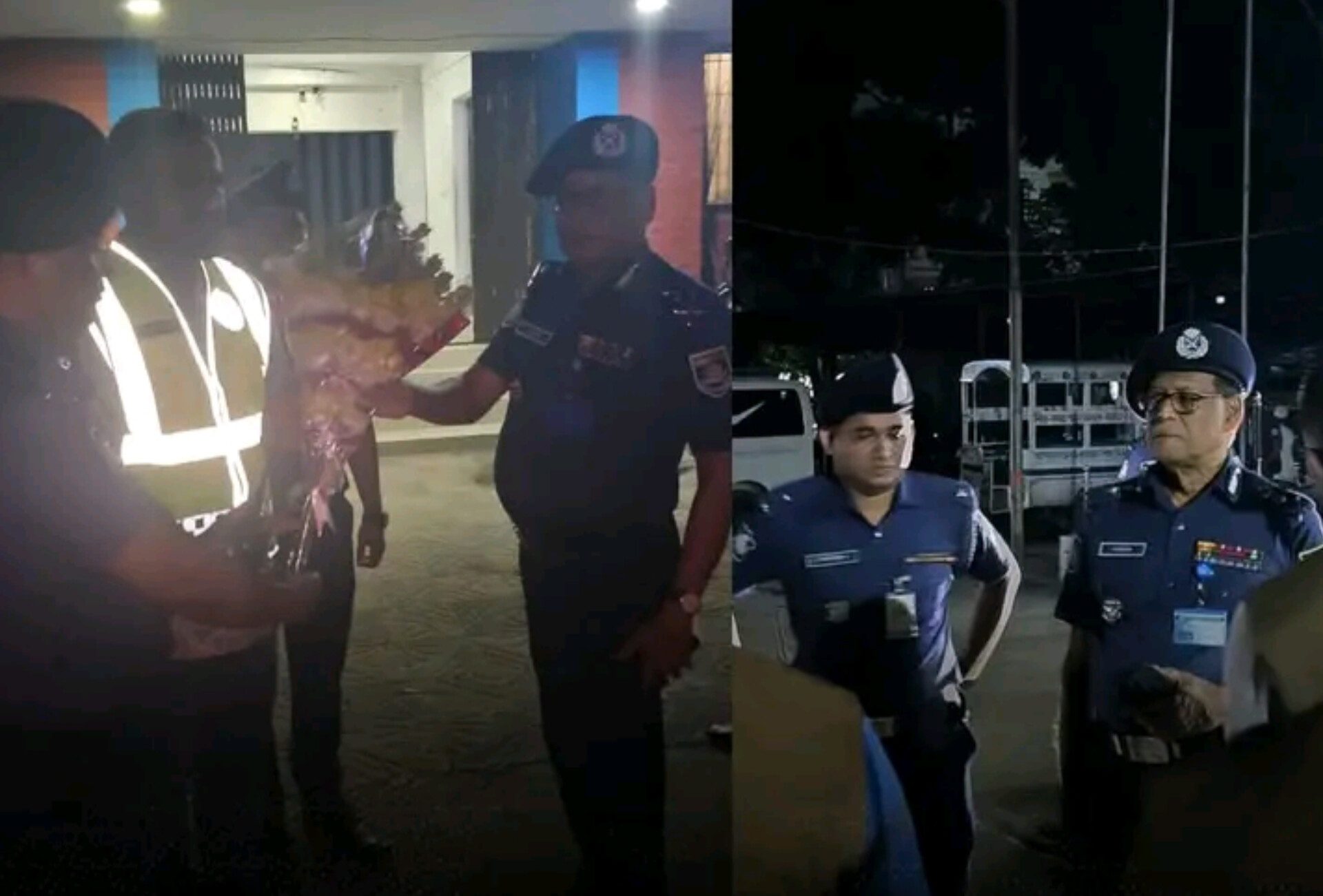 আকস্মিক মুন্সীগঞ্জের শ্রীনগর থানা পরিদর্শনে আইজিপি