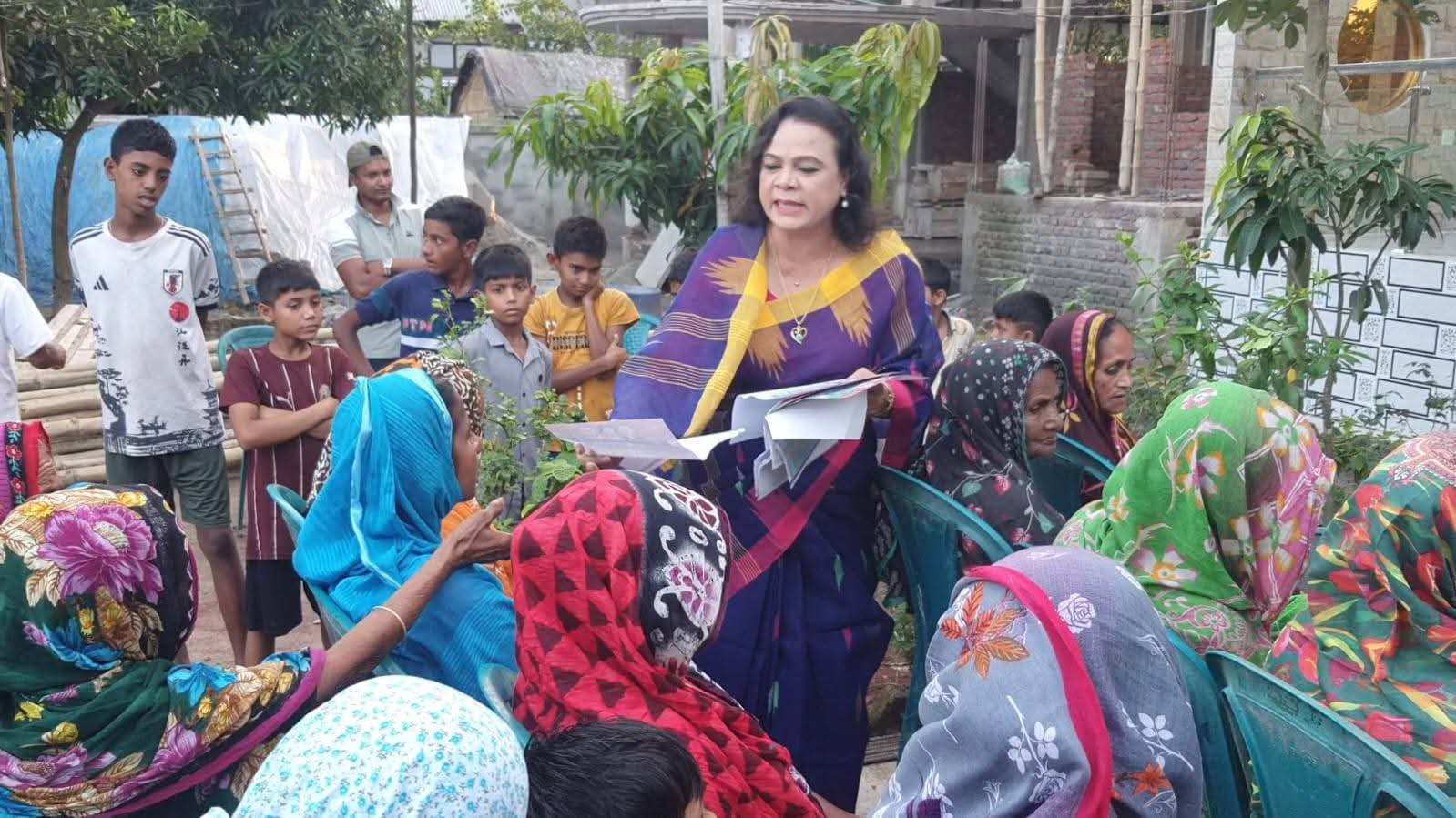 মুন্সীগঞ্জে ৩১ বাস্তবায়নের লক্ষ্যে উঠান বৈঠক ও ধানের শীষ প্রতীকে গণসংযোগ 