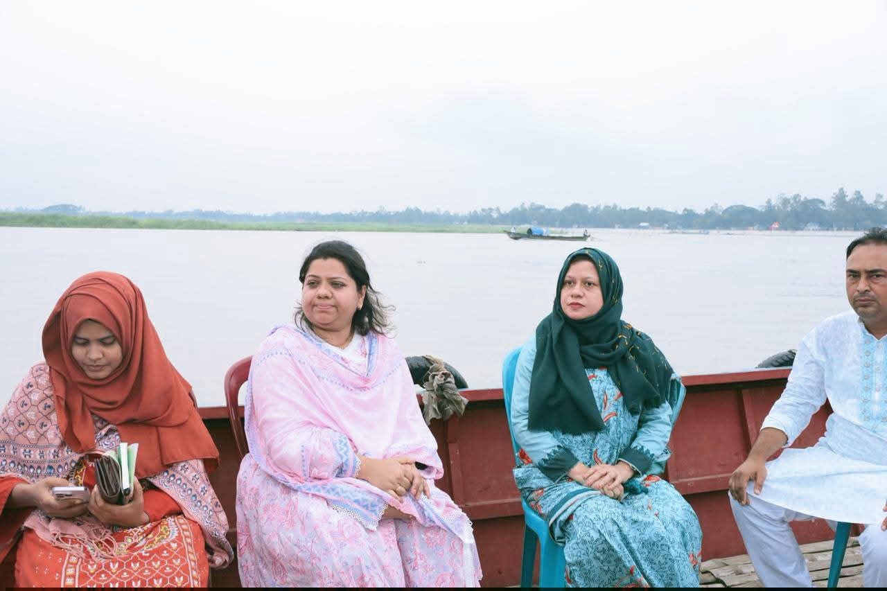 দিঘীরপাড়ে ভয়াবহ নদীভাঙন এলাকা পরিদর্শনে জেলা প্রশাসক ক্ষতিগ্রস্তদের পাশে থাকার আশ্বাস, প্রয়োজনীয় ব্যবস্থা গ্রহণে উদ্যোগ